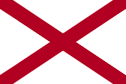 Flagge von Alabama