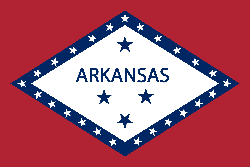Flagge von Arkansas