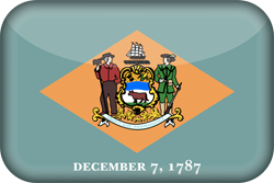 Clipart der Flagge von Delaware