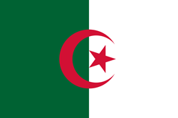 Flagge von Algerien