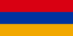 Original der Flagge von Armenien