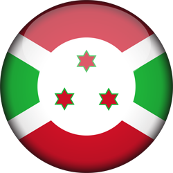 3D rund der Flagge von Burundi