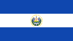 Original der Flagge von El Salvador
