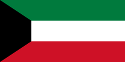 Original der Flagge von Kuwait