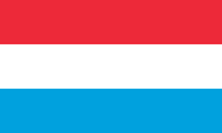 Original der Flagge von Luxemburg