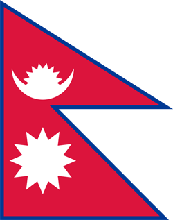 Flagge von Nepal