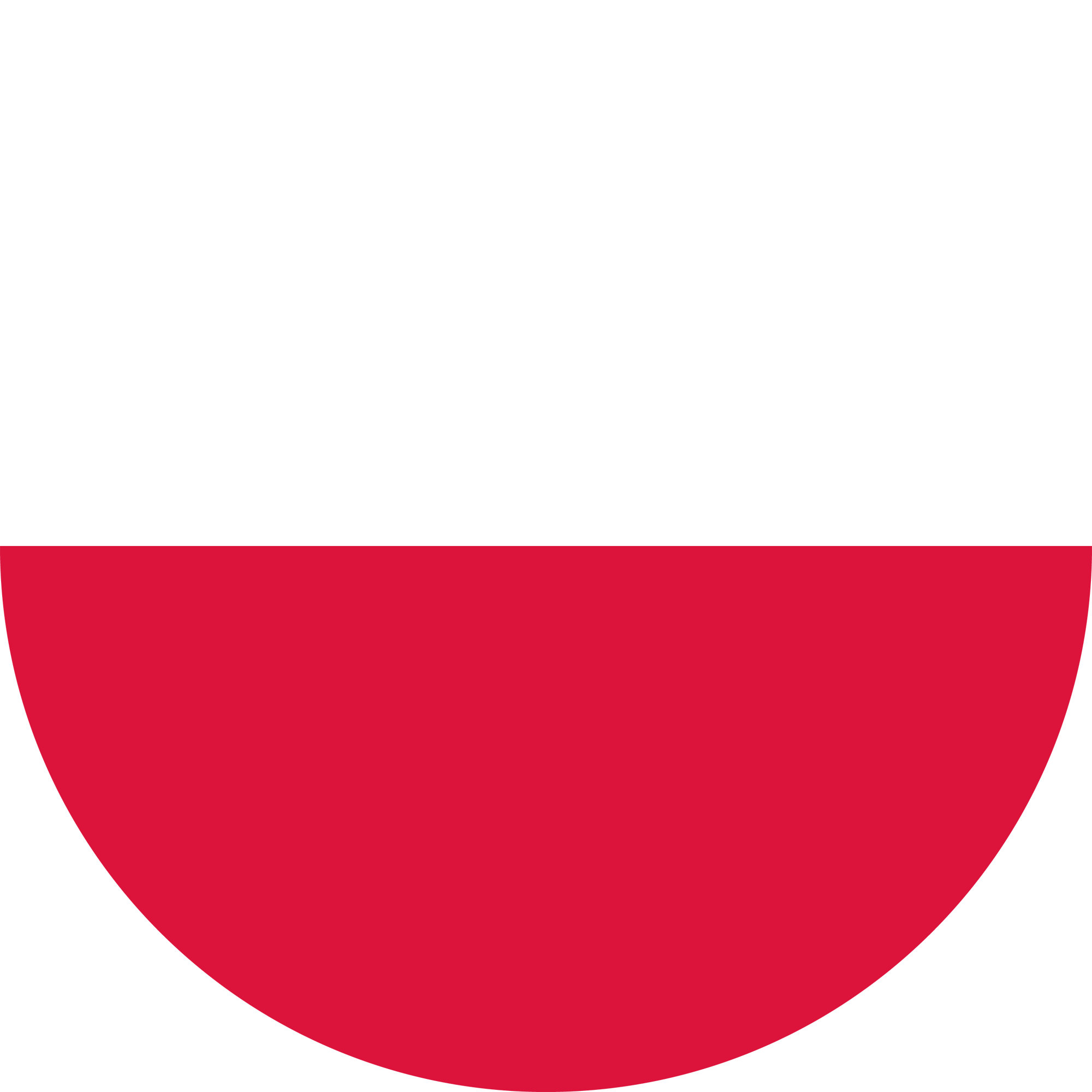 Rund der Flagge von Polen