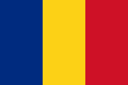 Original der Flagge von Rumänien