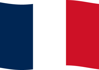 Welle der Flagge von St. Barthélemy