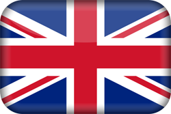 3D der Flagge des Vereinigten Königreichs