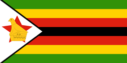 Original der Flagge von Simbabwe