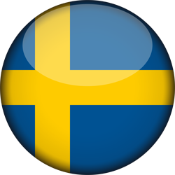 3D rund der Flagge von Schweden